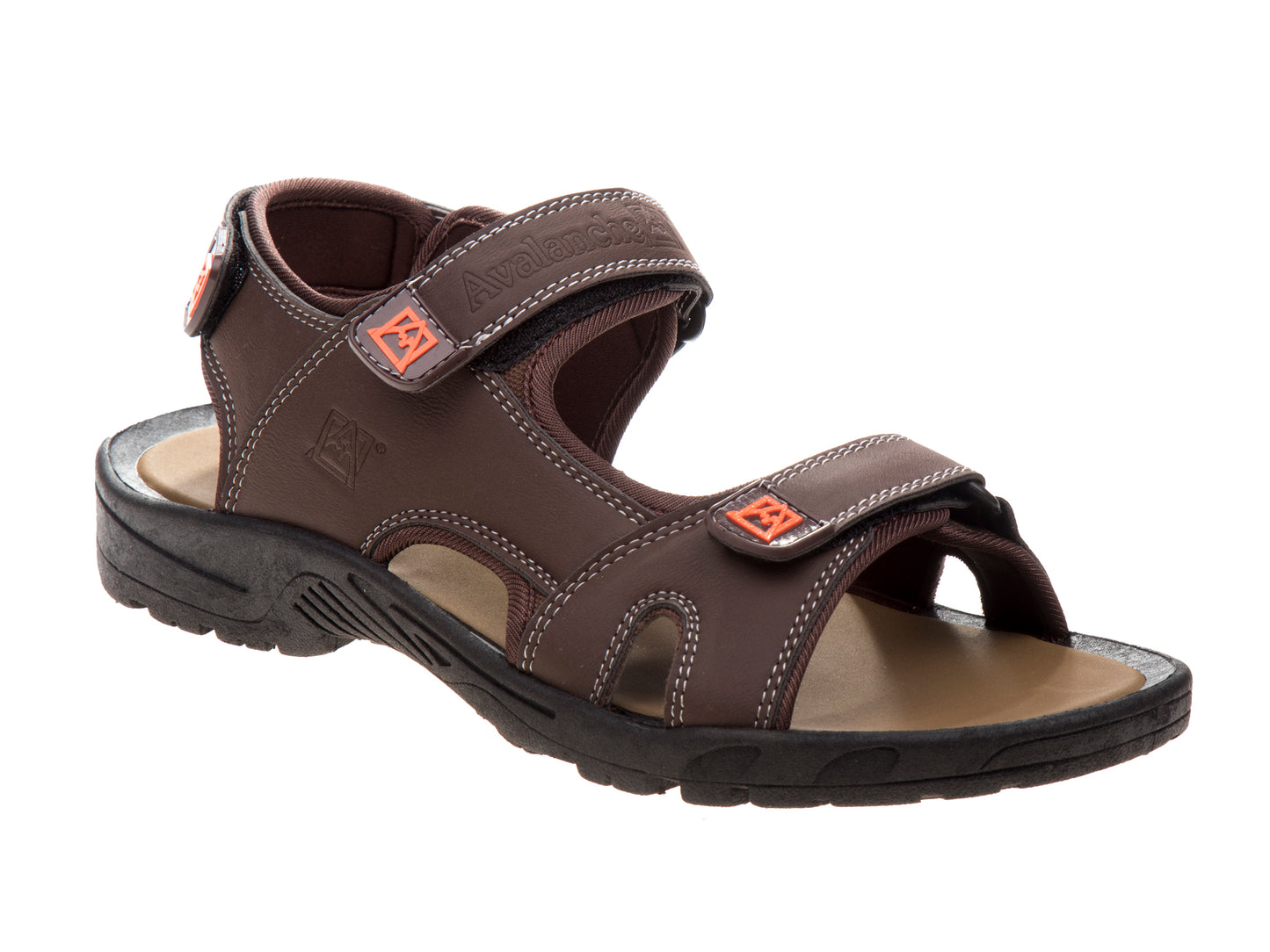 Avalanche Hiking Sandals Men's Open Toe Durable WaterReady Outdoor Adventure Comfort Fit (Adult)