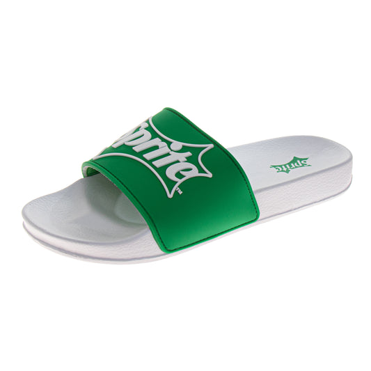 CocaCola Sprite Logo Casual Slides for Men Comfortable Pool Sandals (Adult)