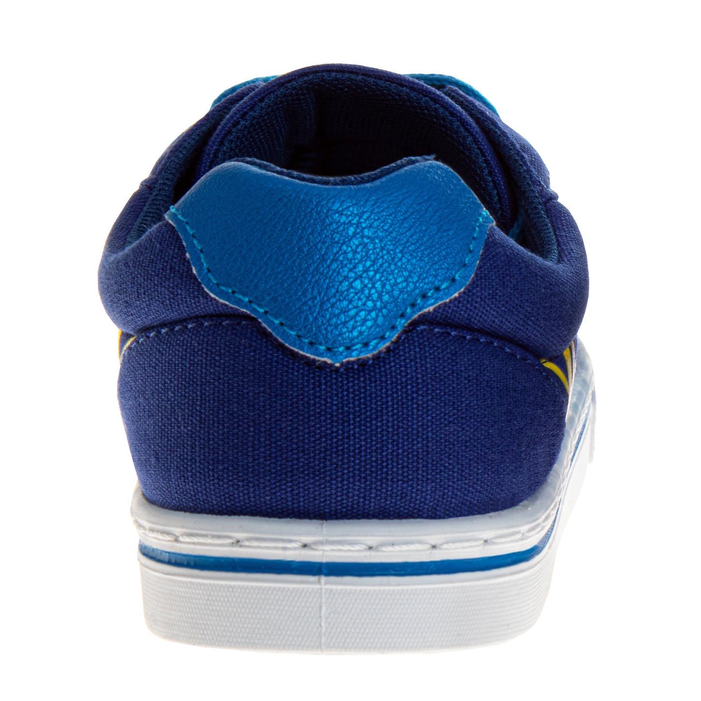 Sonic The Hedgehog Boys' Lace Up Low-Top Vintage Casual Canvas Sneakers