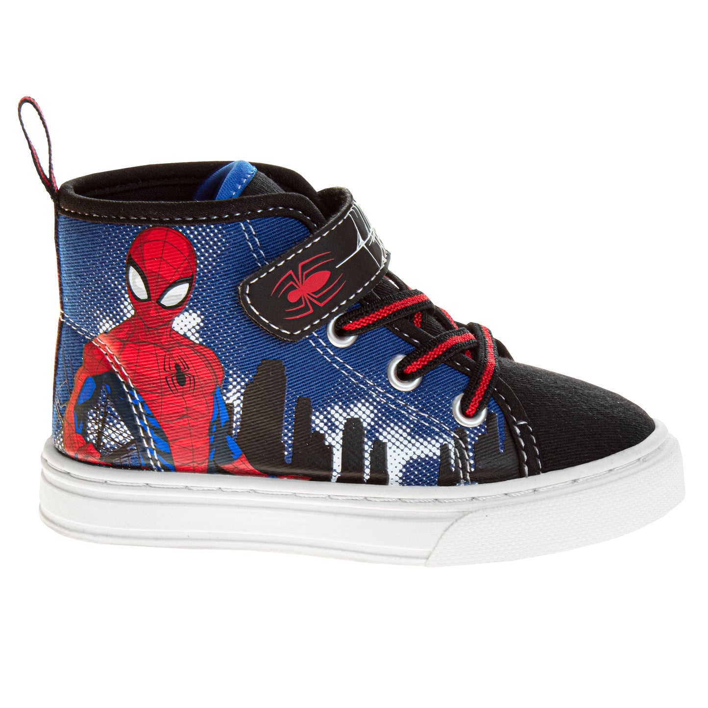 Marvel Spider-Man Boys' High Top Sneakers. (Toddler/Little Kids)
