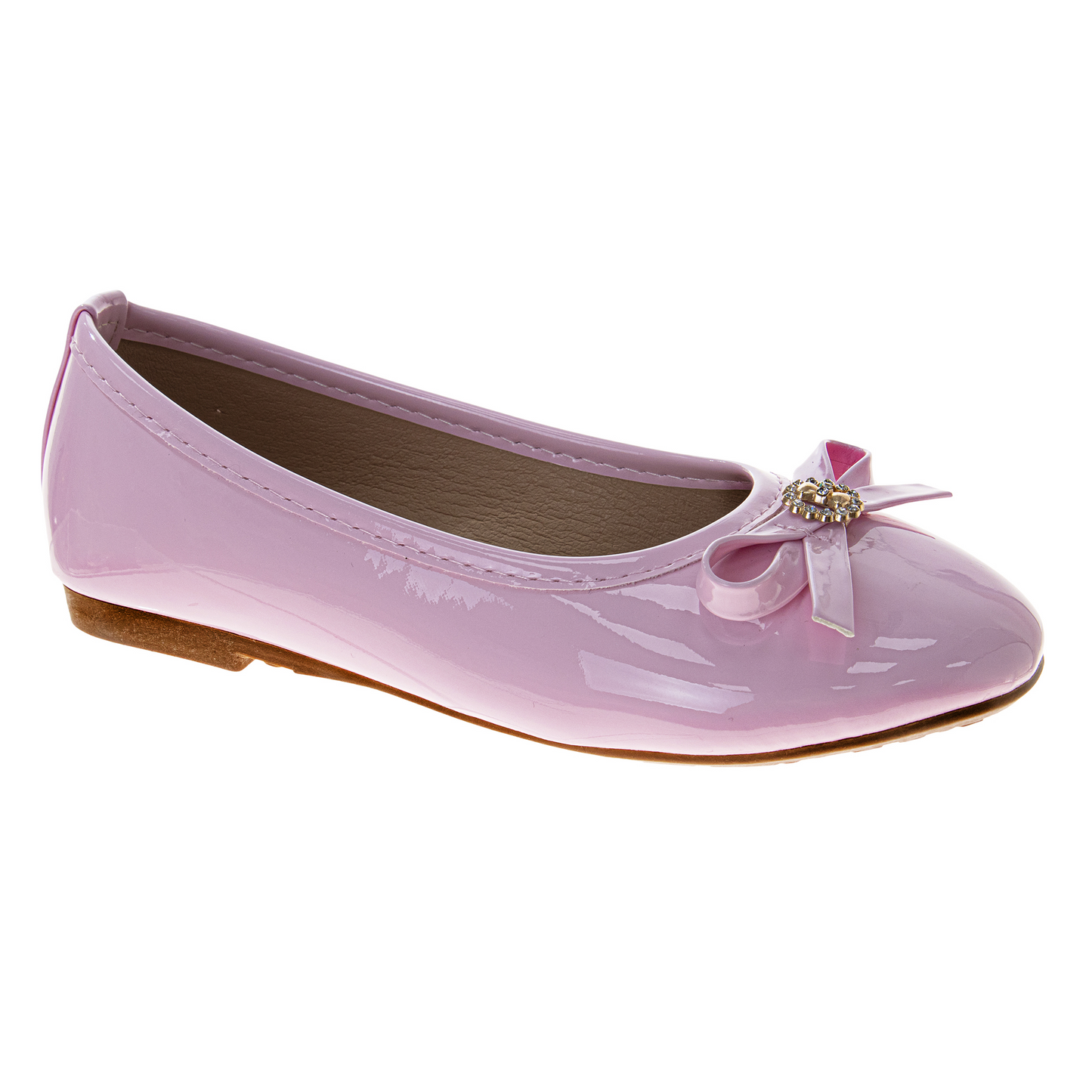 Kensie Girl Ballet Flats – Girls Bow Dress Shoes with Classic Slip-On Style (Litte Kid/Big Kid)