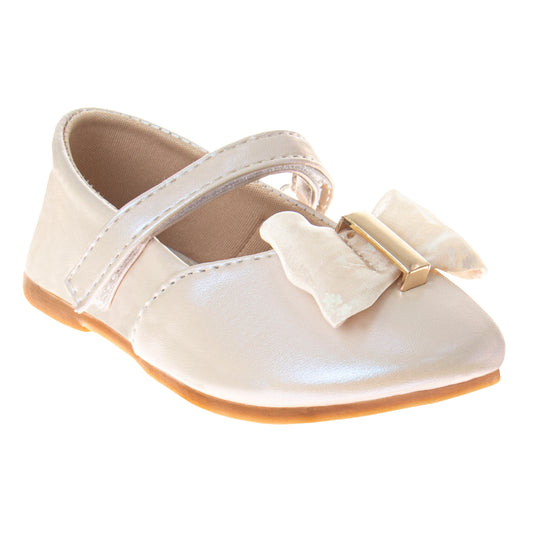 Laura Ashley Dress Flat Shoes Girls' Elegant Stylish Formal Wear Comfort Flat Everyday Dress Easy SlipOn (Little Kid / Big Kid)