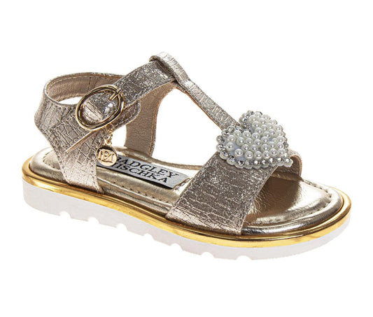 Badgley Mischka Sweetheart T-Strap (Toddlers / Little Kids)