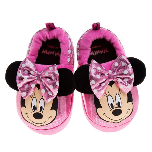 Disney Minnie Mouse Toddler Dual Sizes Slippers (Kids/Toddlers)