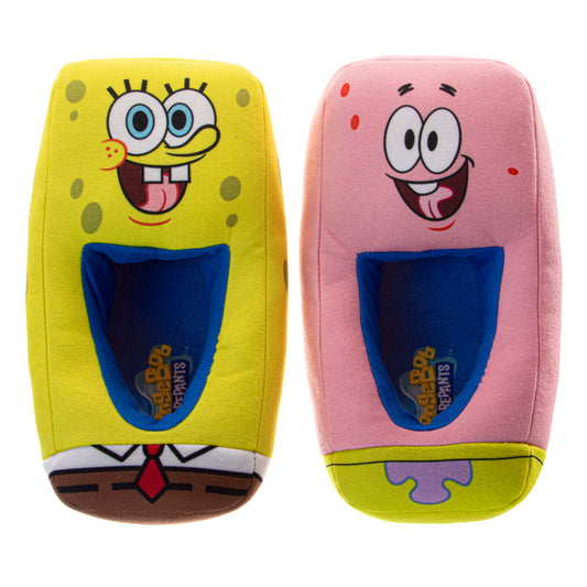 Nickelodeon SpongeBob SquarePants Boys Slip-On Toddler Slippers