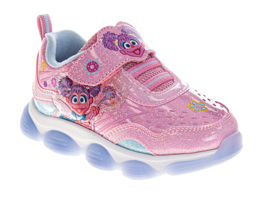 Sesame Street Girls' Abby Caddaby Sneakers. (Toddler/Little Kids)