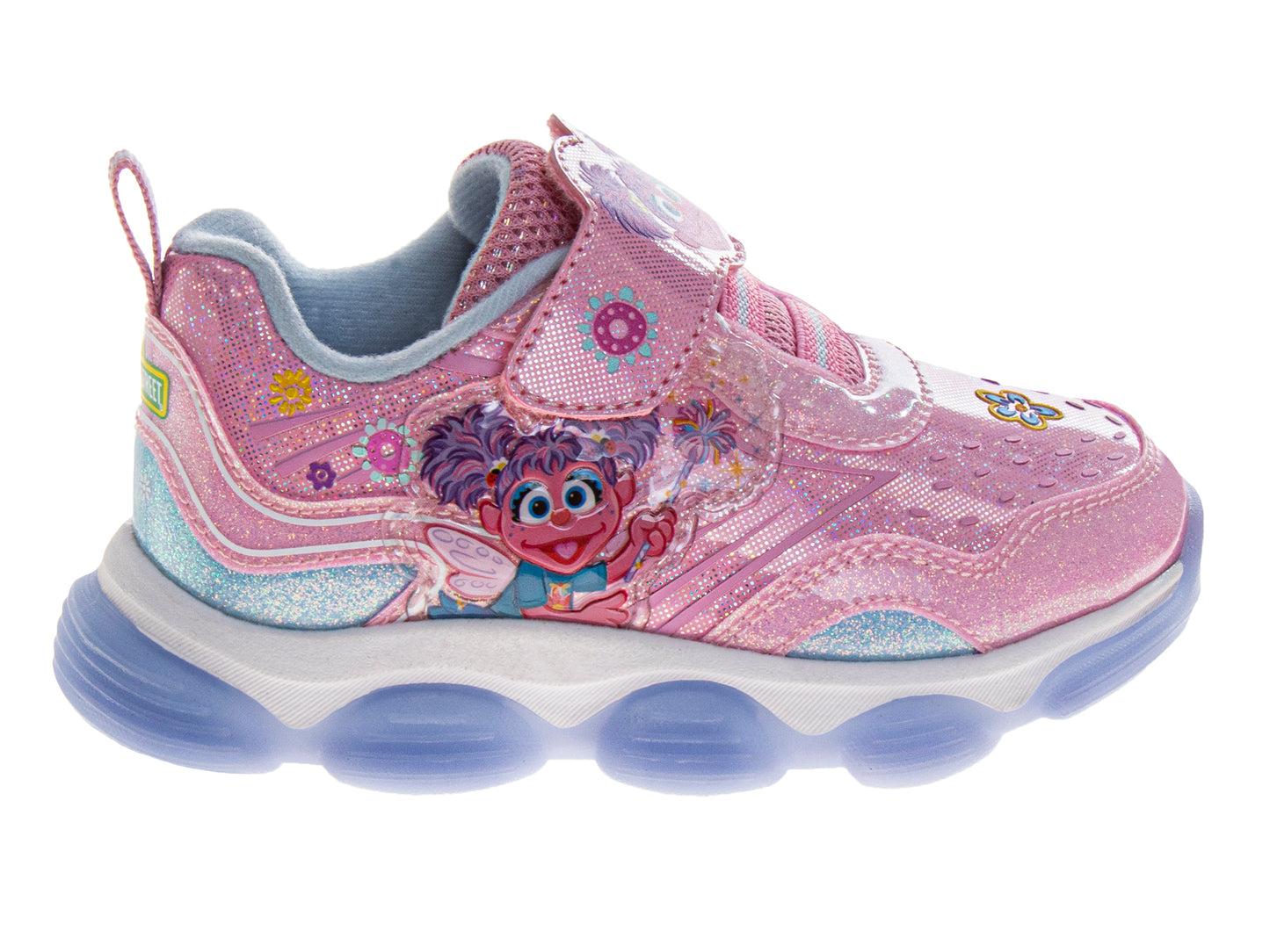 Sesame Street Girls' Abby Caddaby Sneakers. (Toddler/Little Kids)