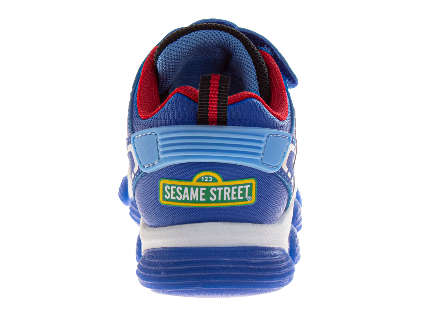 Sesame Street Boys' Cookie Monster Light Up Sneakers. (Toddler/Little Kids)