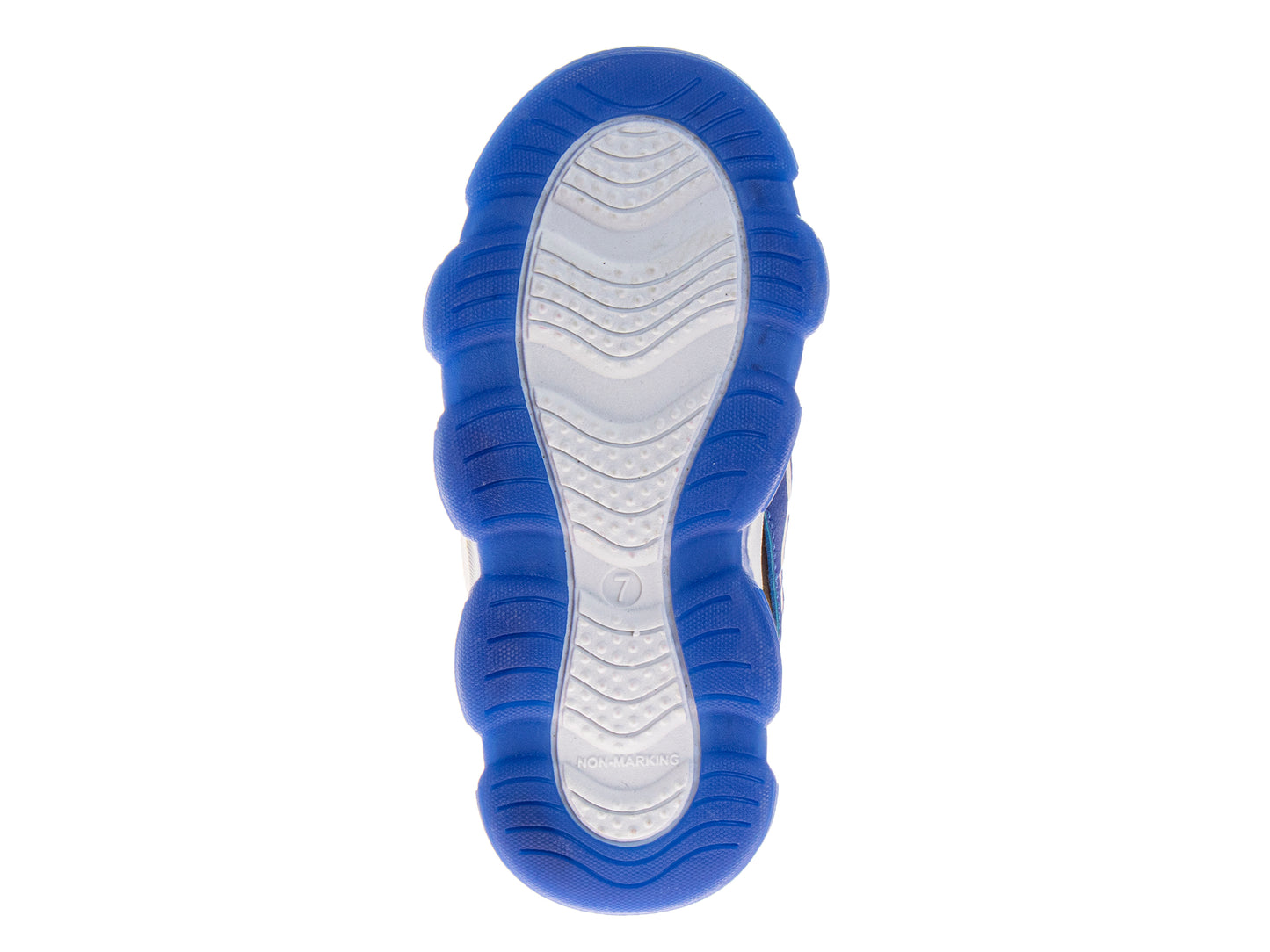 Sesame Street Boys' Cookie Monster Light Up Sneakers. (Toddler/Little Kids)