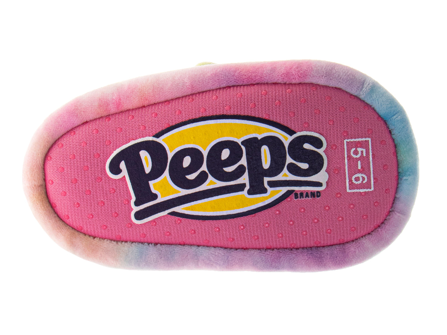 Peeps Sock Slippers for Toddler Gils' Plush Warm Fuzzy Comfort Dual Size (Infant)