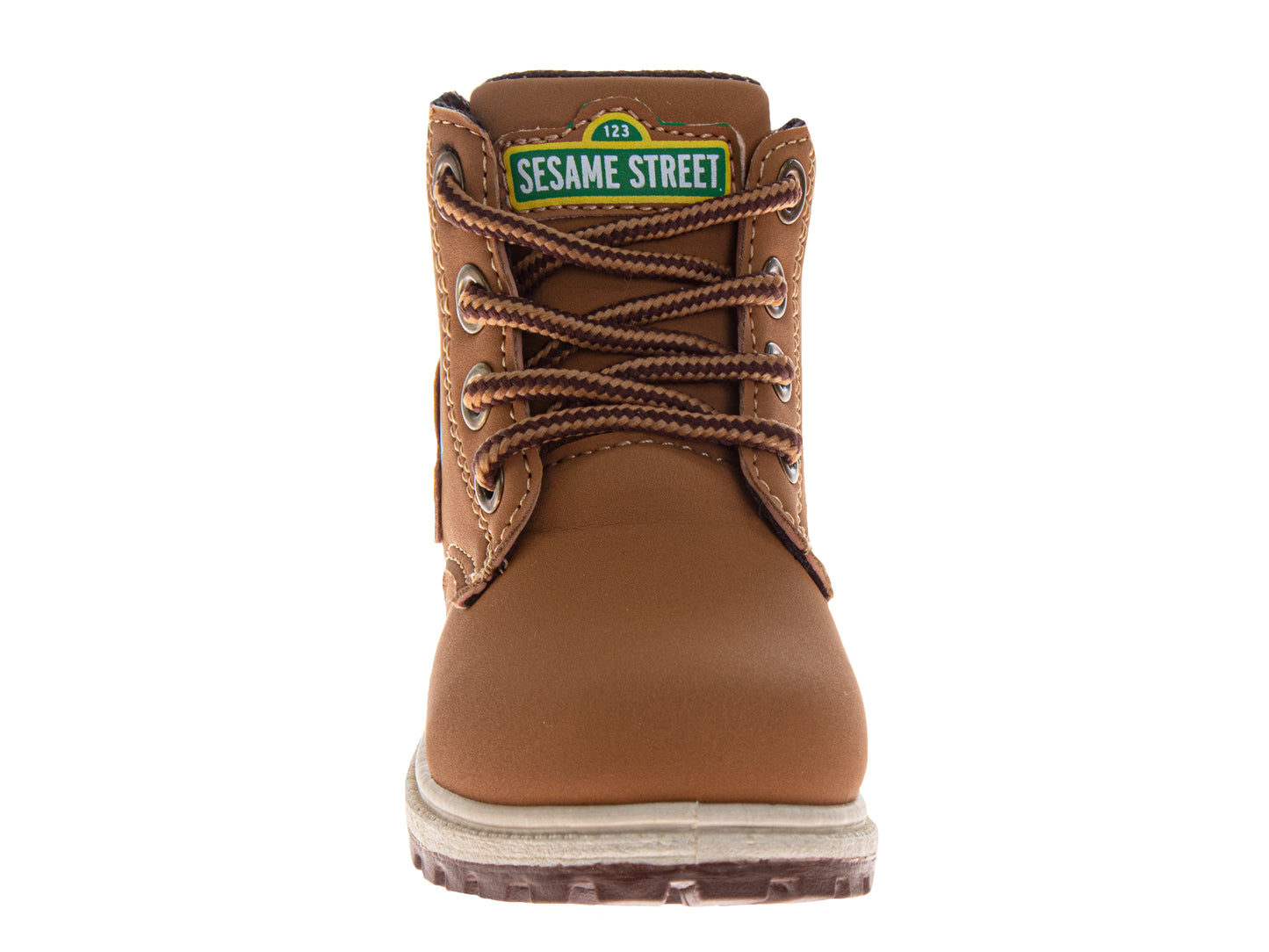 Sesame Street Elmo and Cookie Monster Lace Up Boots. (Toddler/Little Kids)