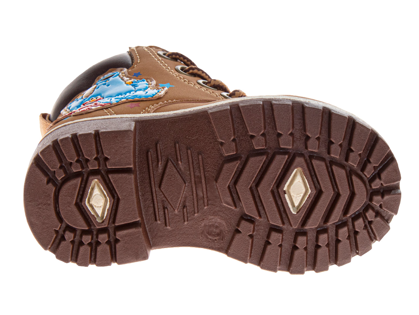 Sesame Street Elmo and Cookie Monster Lace Up Boots. (Toddler/Little Kids)