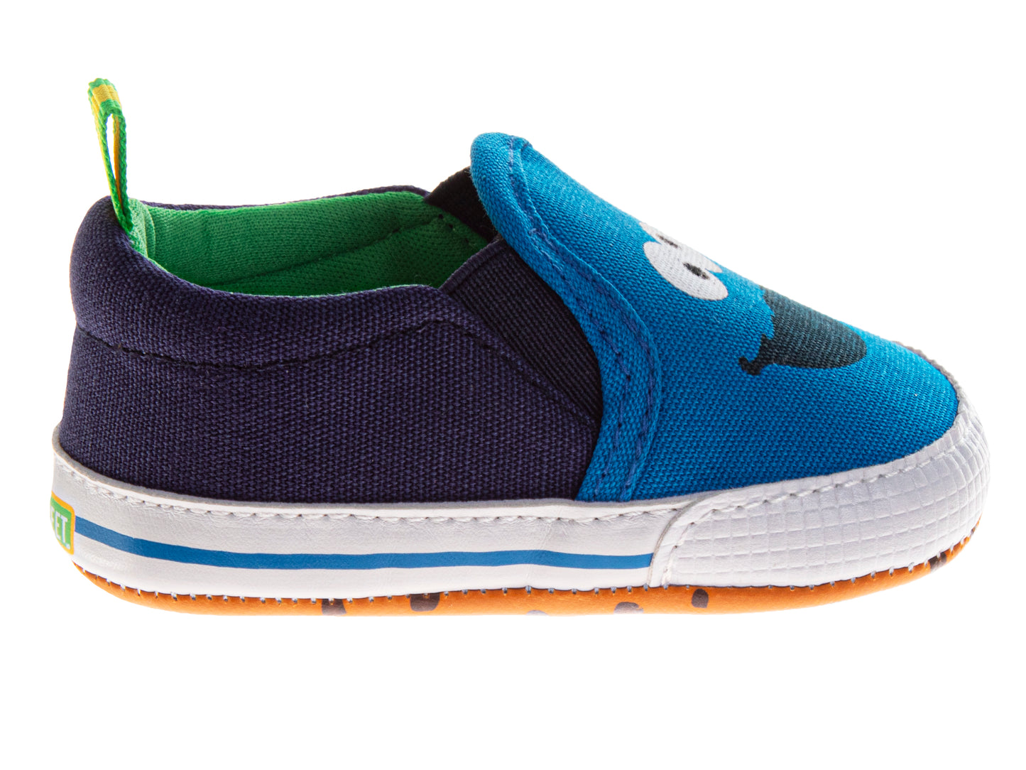 Sesame Street Cookie Monster Infant Shoes. (Infant/Toddler)