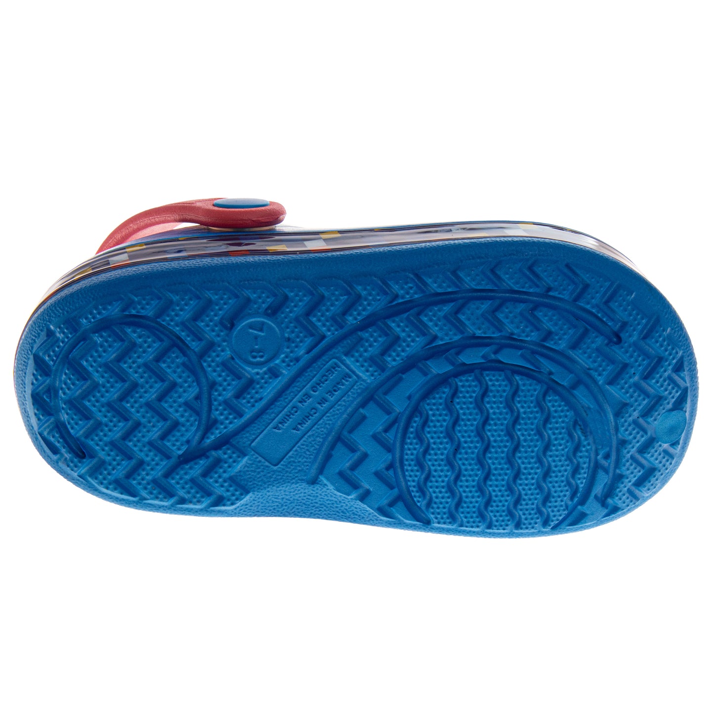 SEGA Sonic the Hedgehog Boys Slip-On Clogs with Back Strap (Toddler)