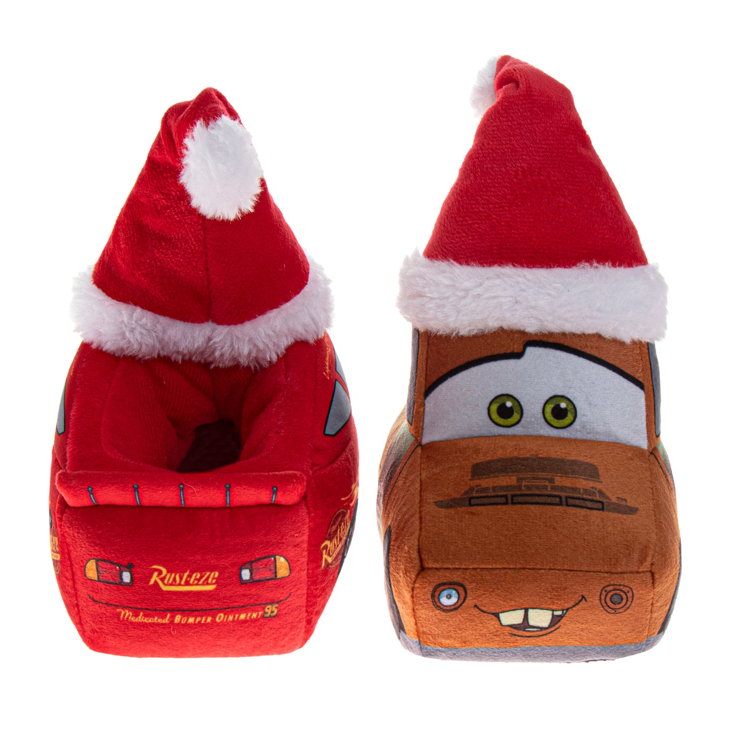 Disney Cars Boys' Dual Size Slippers (Sizes 5–1, Toddlers)