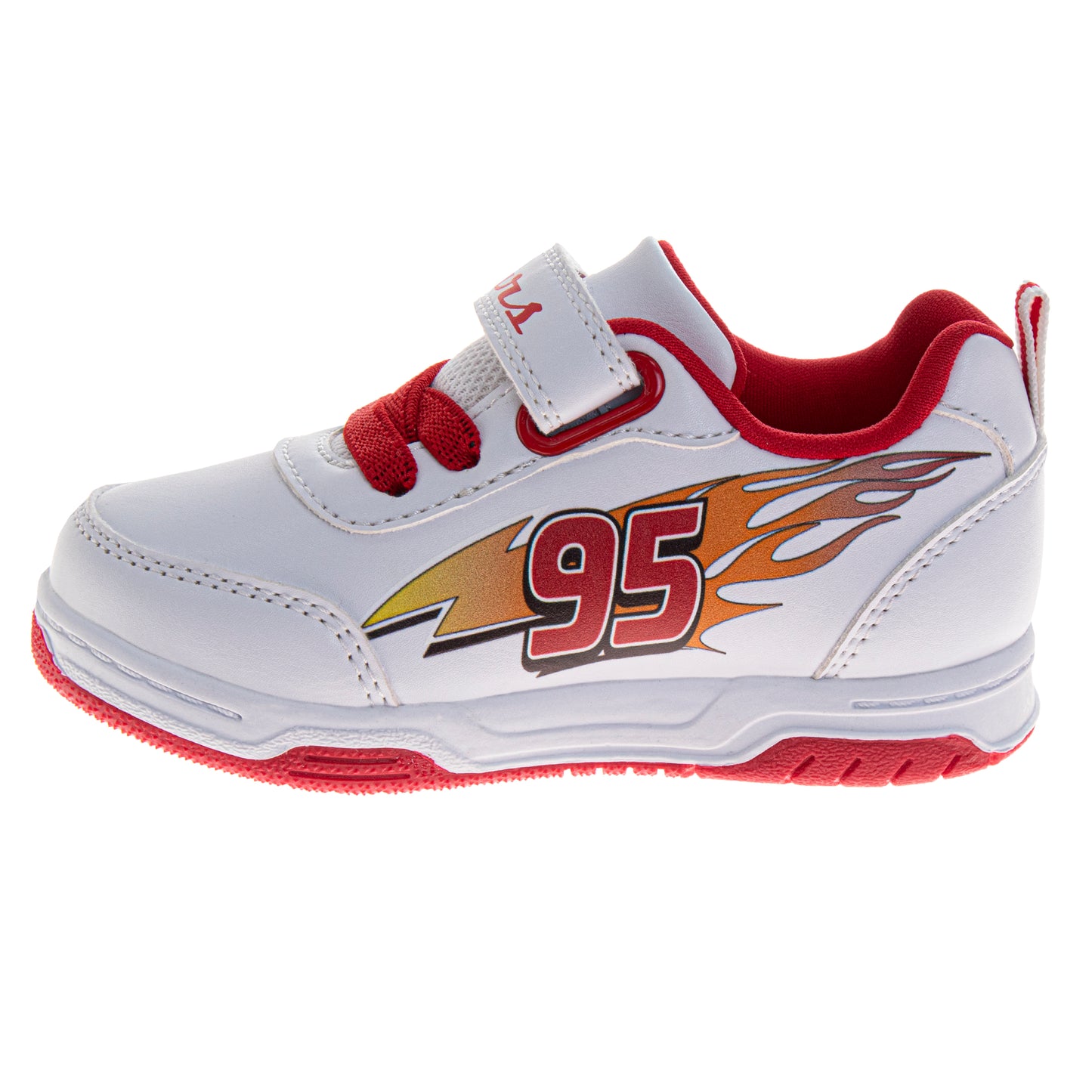 Josmo Kids Cars Shoes Boys Lightning McQueen Sneakers - Lightweight Breathable Athletic Shoe (Toddler / Little Kid)