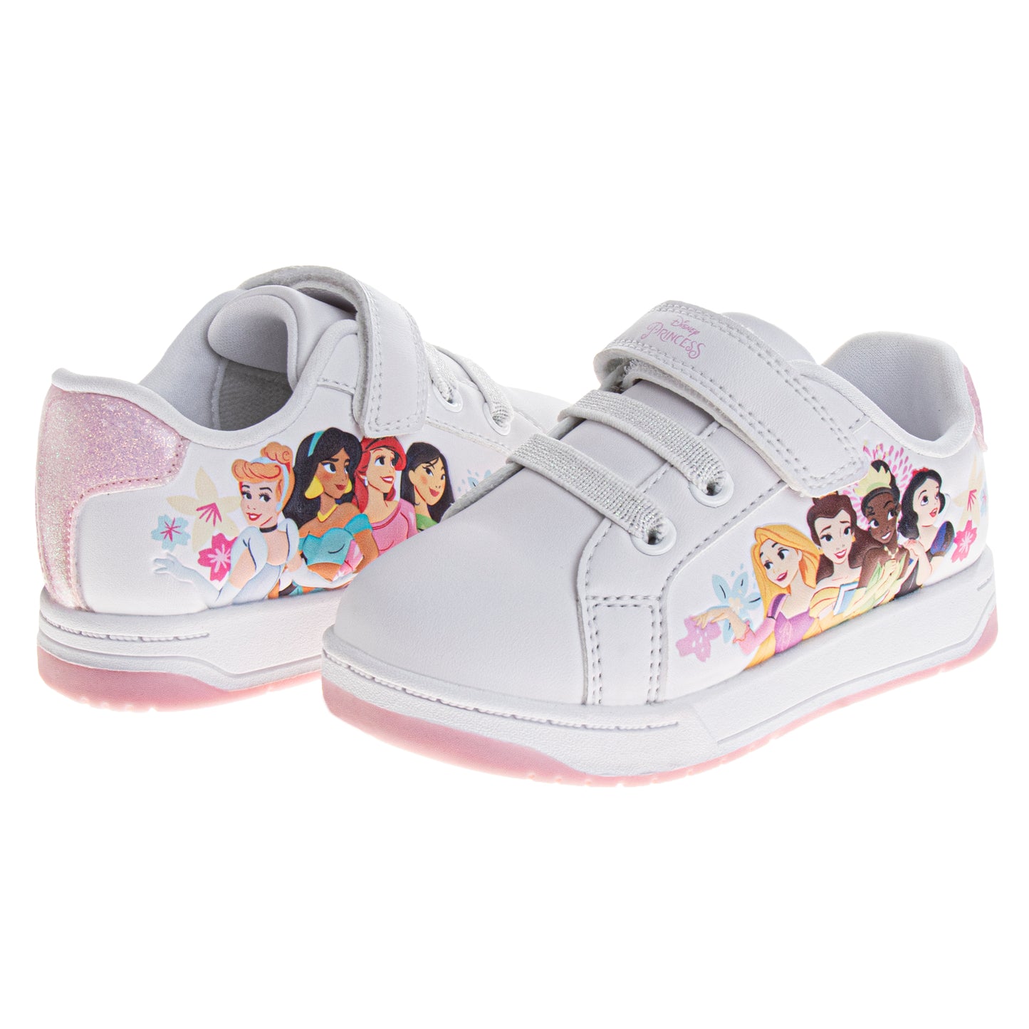 Disney Girls Princess Characters Laceless Shoes (Toddler/Little Girl)