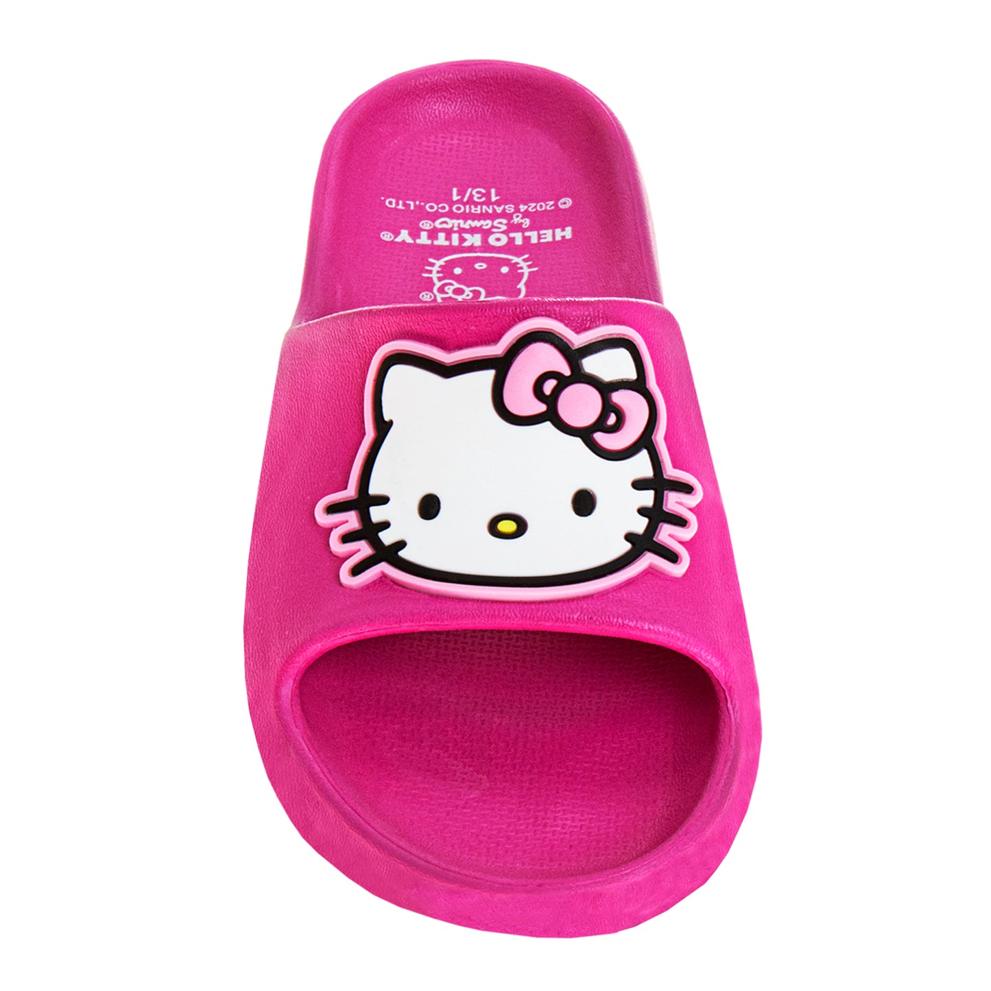 Josmo Sanrio Hello Kitty Girls floral Slides Open Toe Sandals - Summer Beach Water Pool Shoes