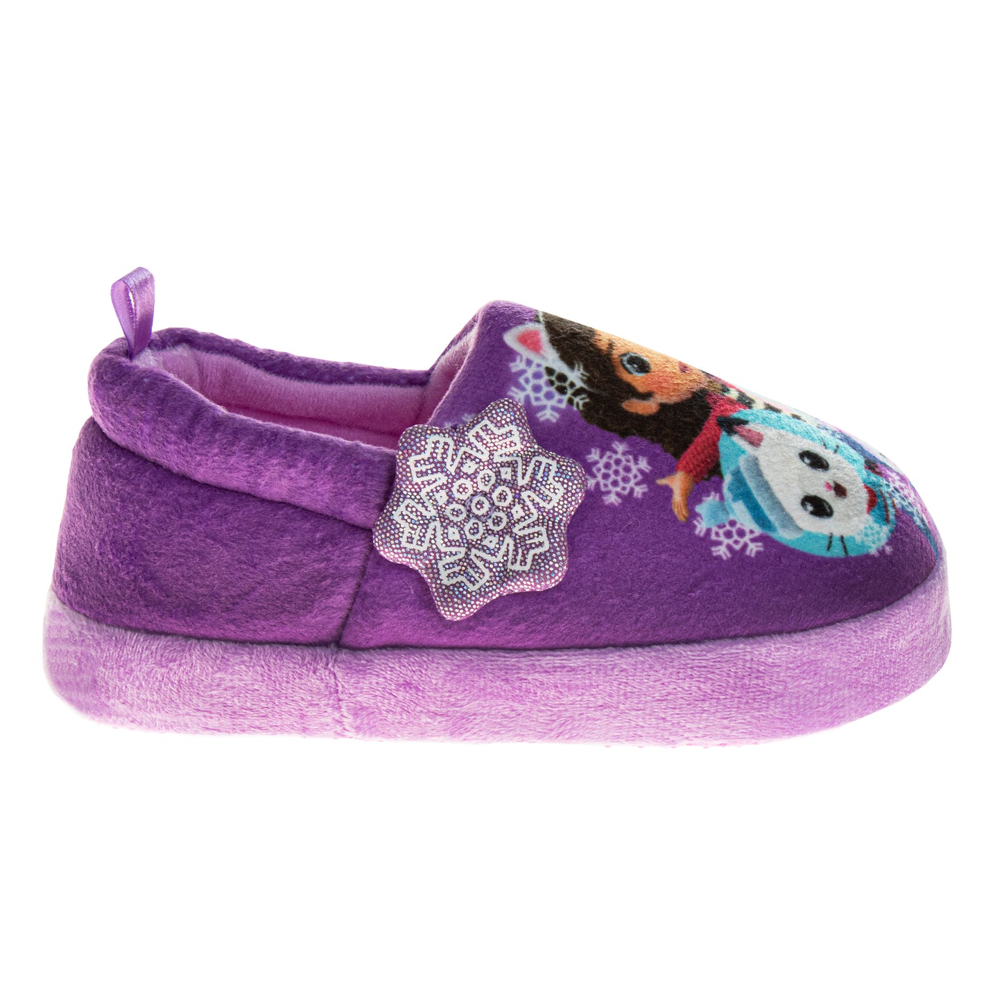 Gabby's Dollhouse slippers Girls - Gabbys indoor cute house shoes Lightweight Warm Comfort plush fuzzy Kitty Cat slipper (sizes toddler)
