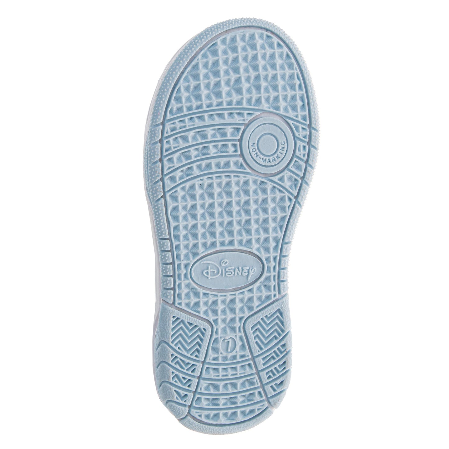 Frozen Girls Anna & Elsa High-Top Sneakers Hook and Loop with Lace-Up (Little Kid)
