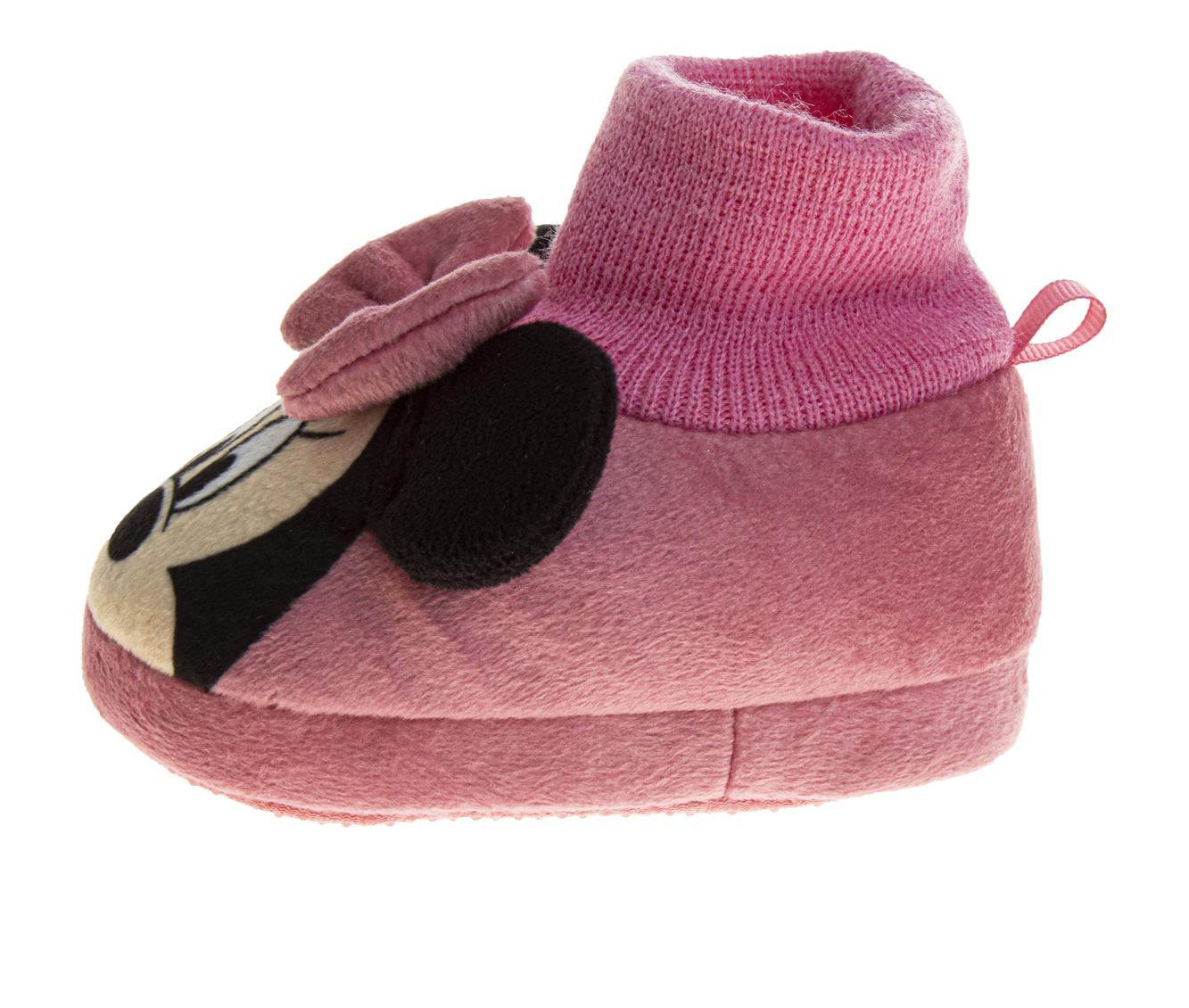 Disney Minnie Mouse Baby Girls' Slipper Bootie Shoe. (Infant)
