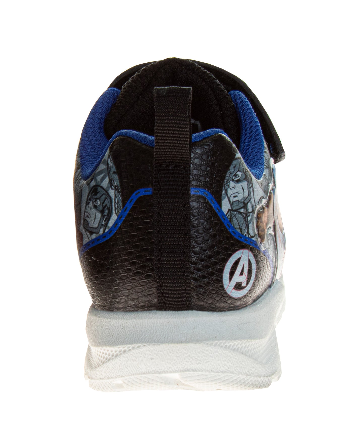 Marvel Comics Toddler Boys Sneakers Slipon Laceless - The Avengers Spiderman Captain America Hulk Thor Ironman Athletic Shoes (Sizes: 6-10 Toddler)