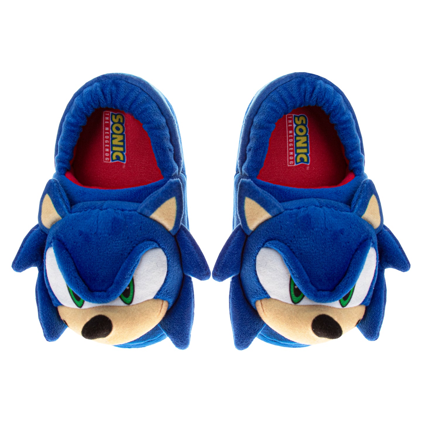 SEGA Sonic the Hedgehog Boys' Dual Sizes 3D Slippers (Toddlers)