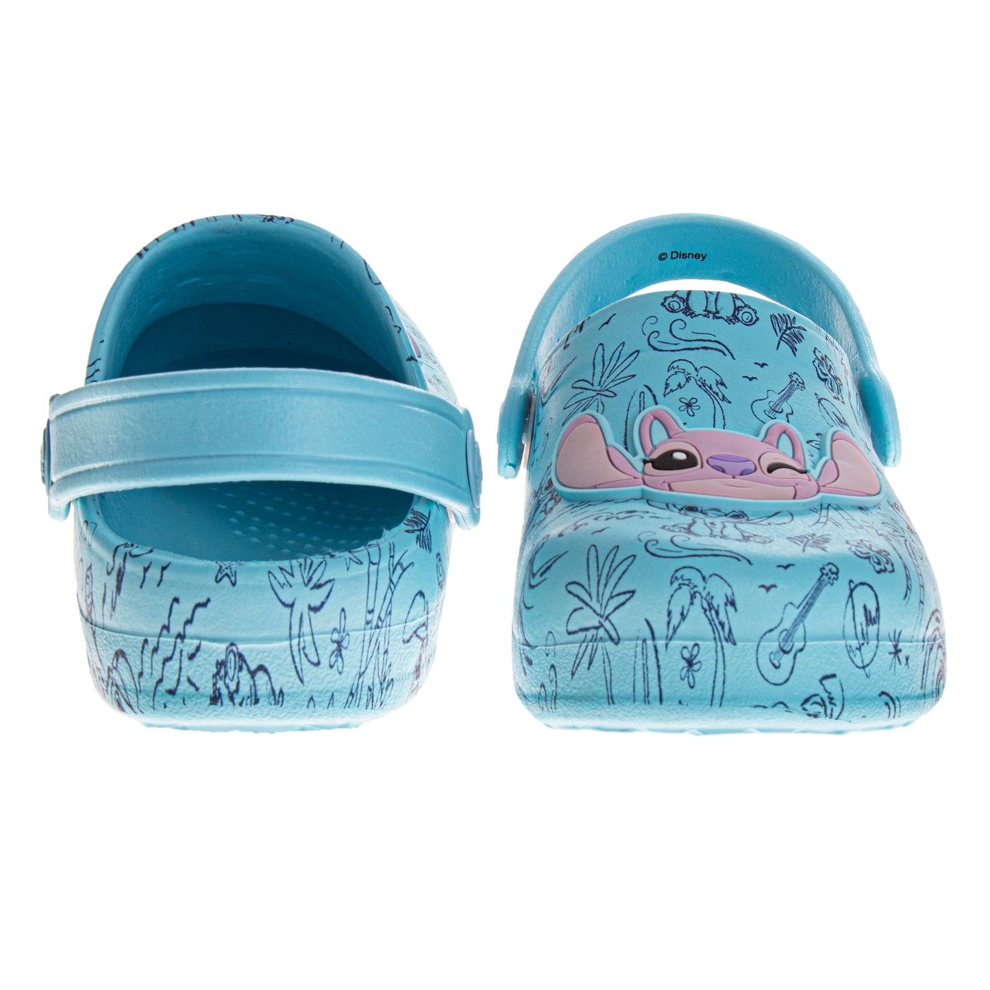 Disney Stitch & Angel Girls' Dual Sizes Clogs (Toddlers)