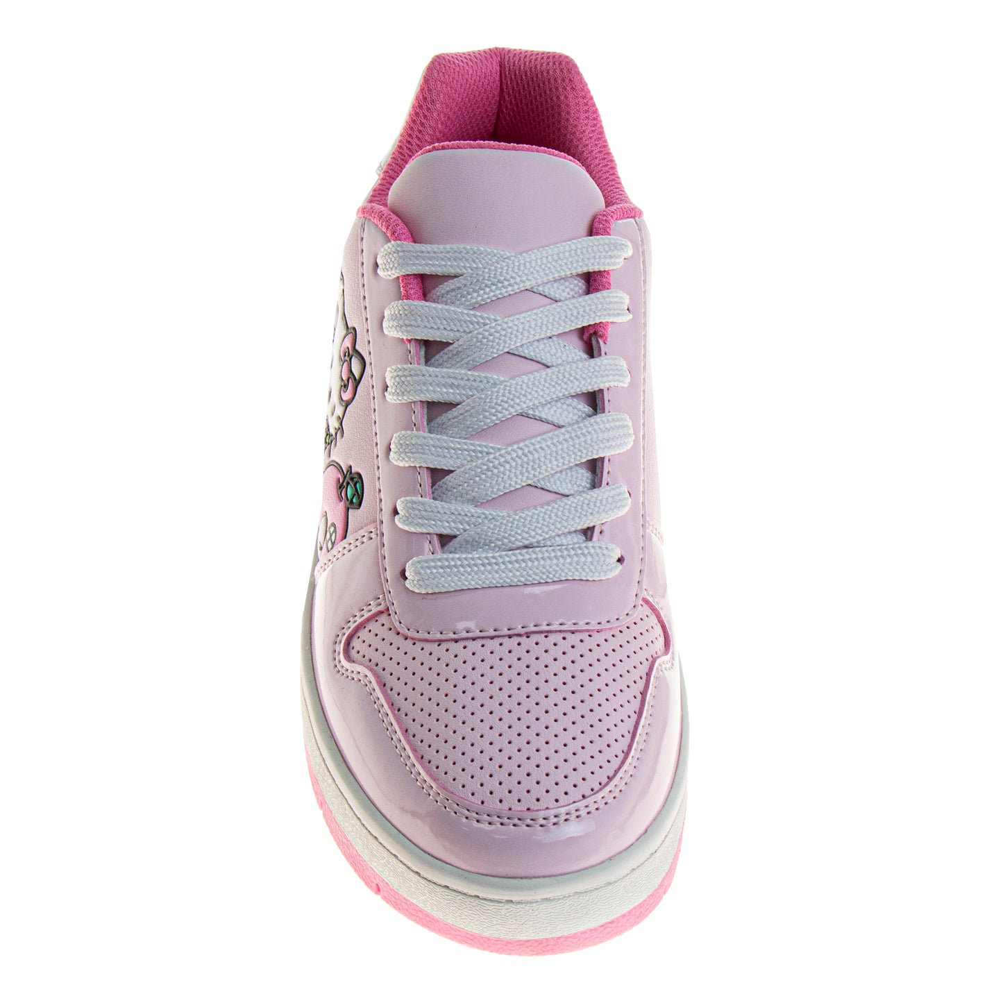 Hello Kitty Women's Lace Up Vintage Fashion Sneakers.