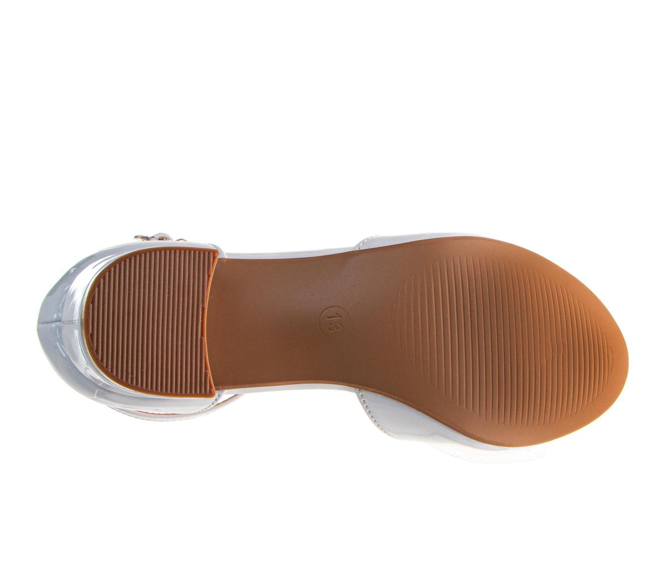 Badgley Mischka Ankle Strap Dress Shoes for Girls - Elegant Formal Special Occasion Style (Little Kids – Big Kids)