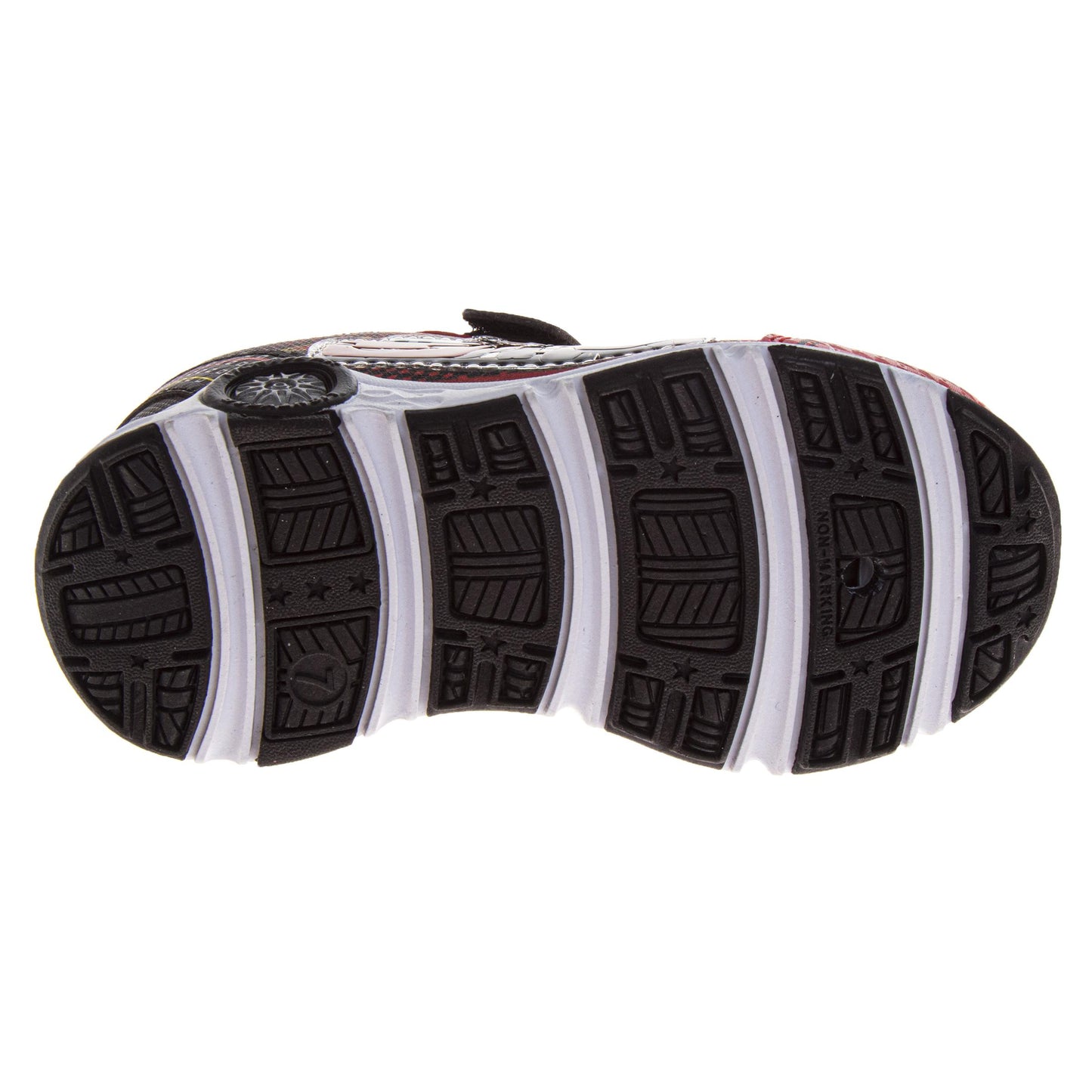 Cars Boys Light-Up Sneakers with Hook and Loop Closure (Little Kid)