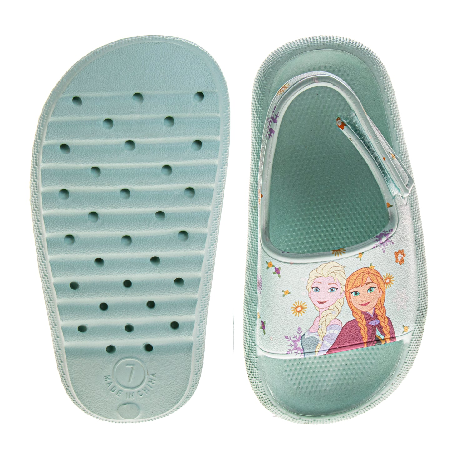 Disney Frozen Anna and Elsa Girls' Slides (Toddlers)