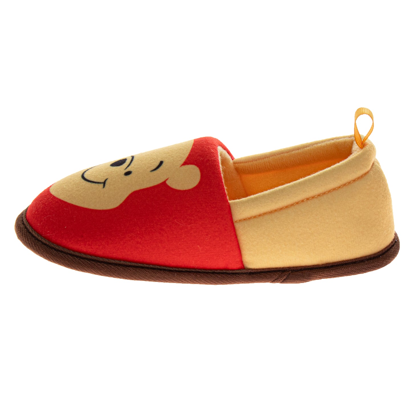 Disney Winnie the Pooh Boys/Girls Slippers - Pooh Plush Warm Soft Aline Comfy Lightweight House Shoes (5-10 toddler)
