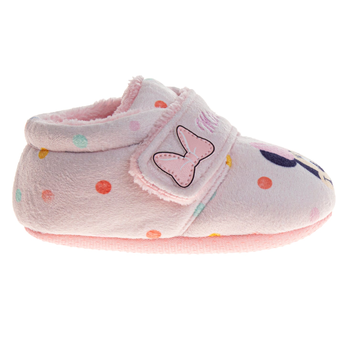Disney Minnie Mouse Baby Girls' Bootie Shoe. (Infant SIzes)