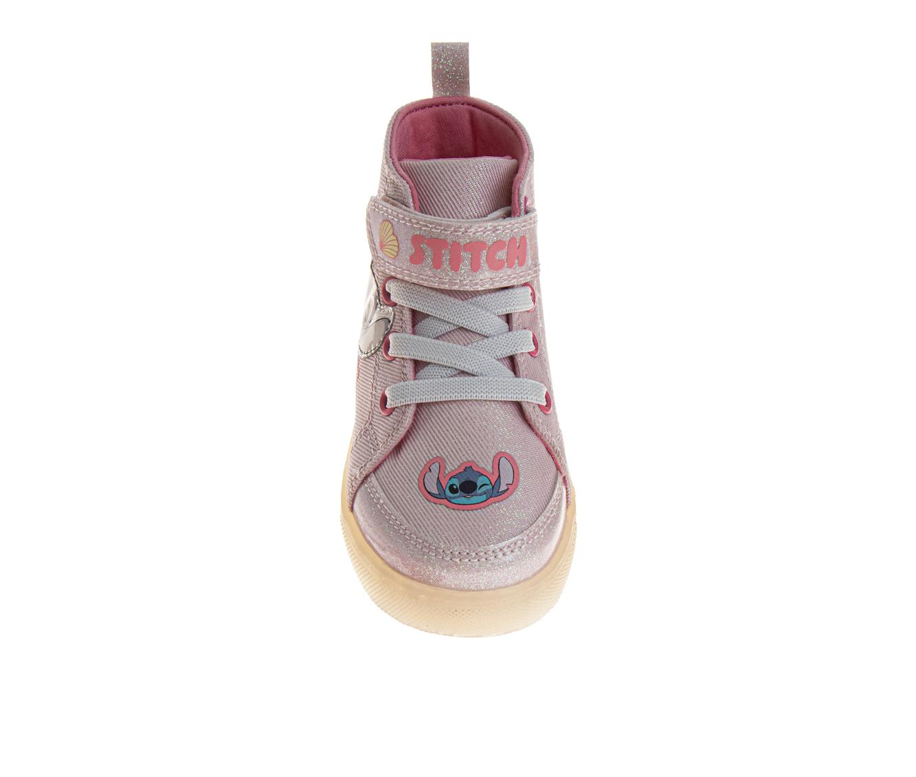 Disney Stitch Girls' High Top Light Up Sneakers (Toddlers)