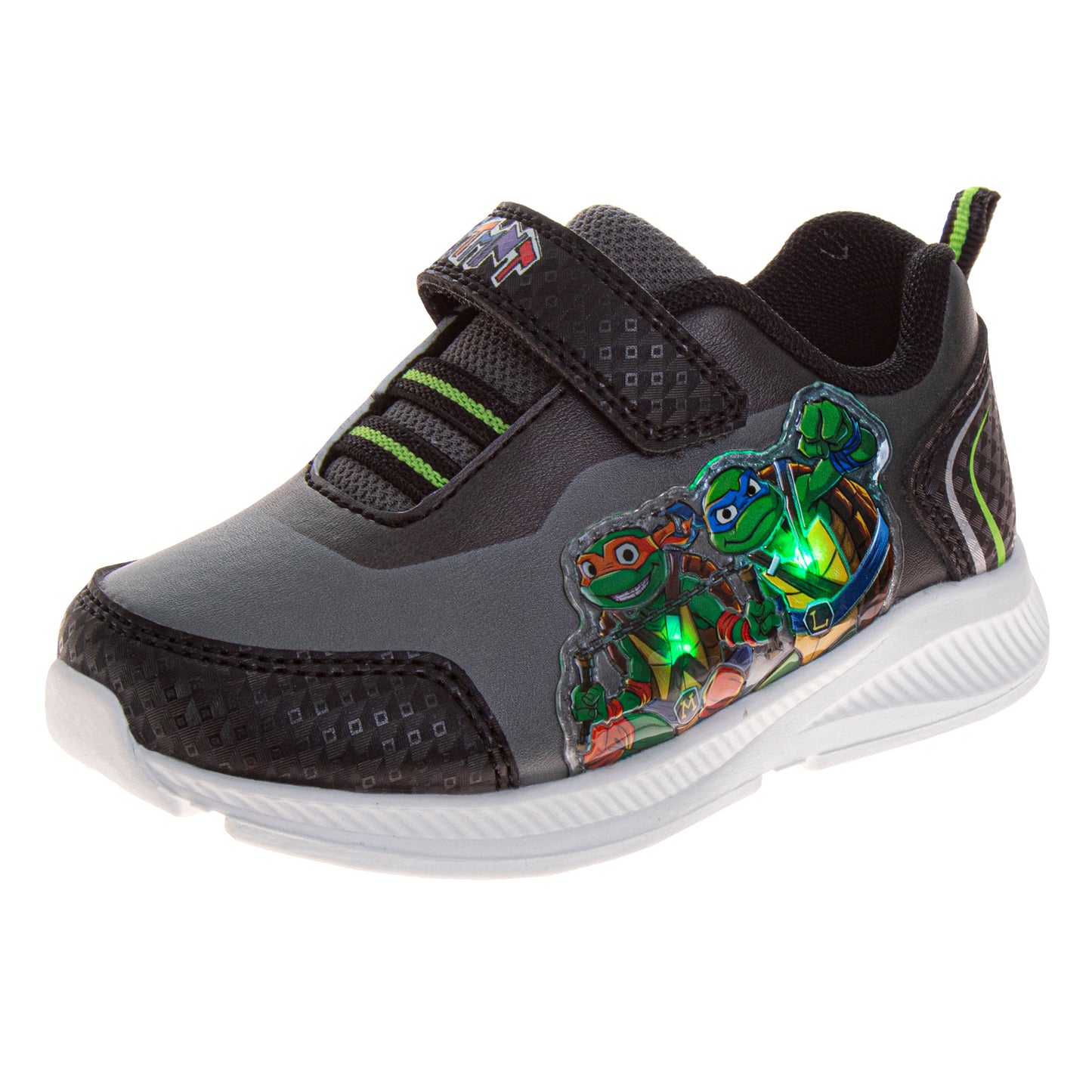 Nickelodeon Teenage Mutant Ninja Turtles Boys' Light Up Sneakers (Toddlers)