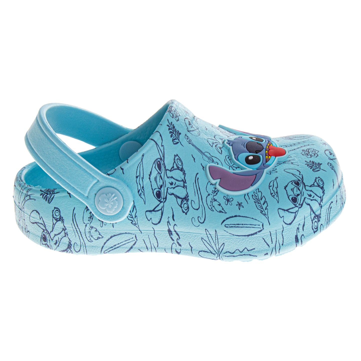 Disney Stitch & Angel Girls' Dual Sizes Clogs (Toddlers)