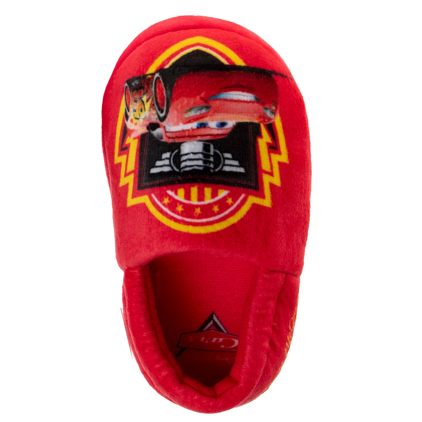 Disney Pixar Lightning McQueen Cars Dual Sizes Boys Slippers (Toddlers)