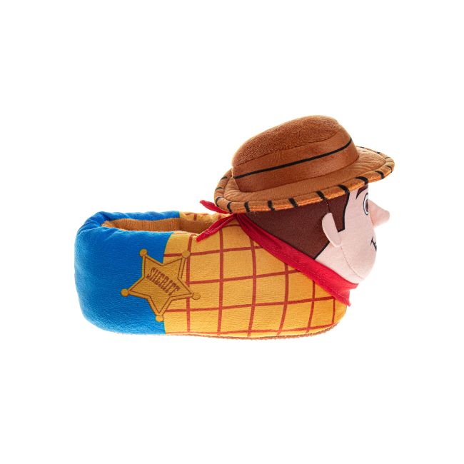 Disney Toy Story 3D Slippers Woody & Buzz Warm Fluffy House Slippers for Boys and Girls(Toddlers)