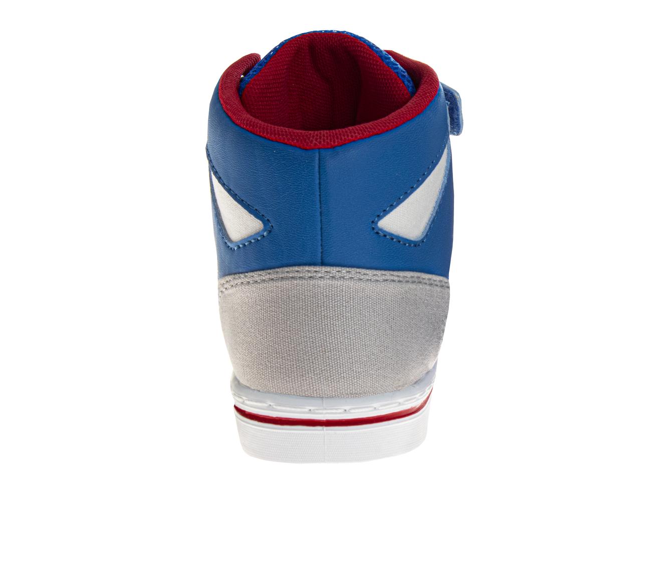 Sonic The Hedgehog Boys' Hook and Loop Hi-Top Canvas Sneakers