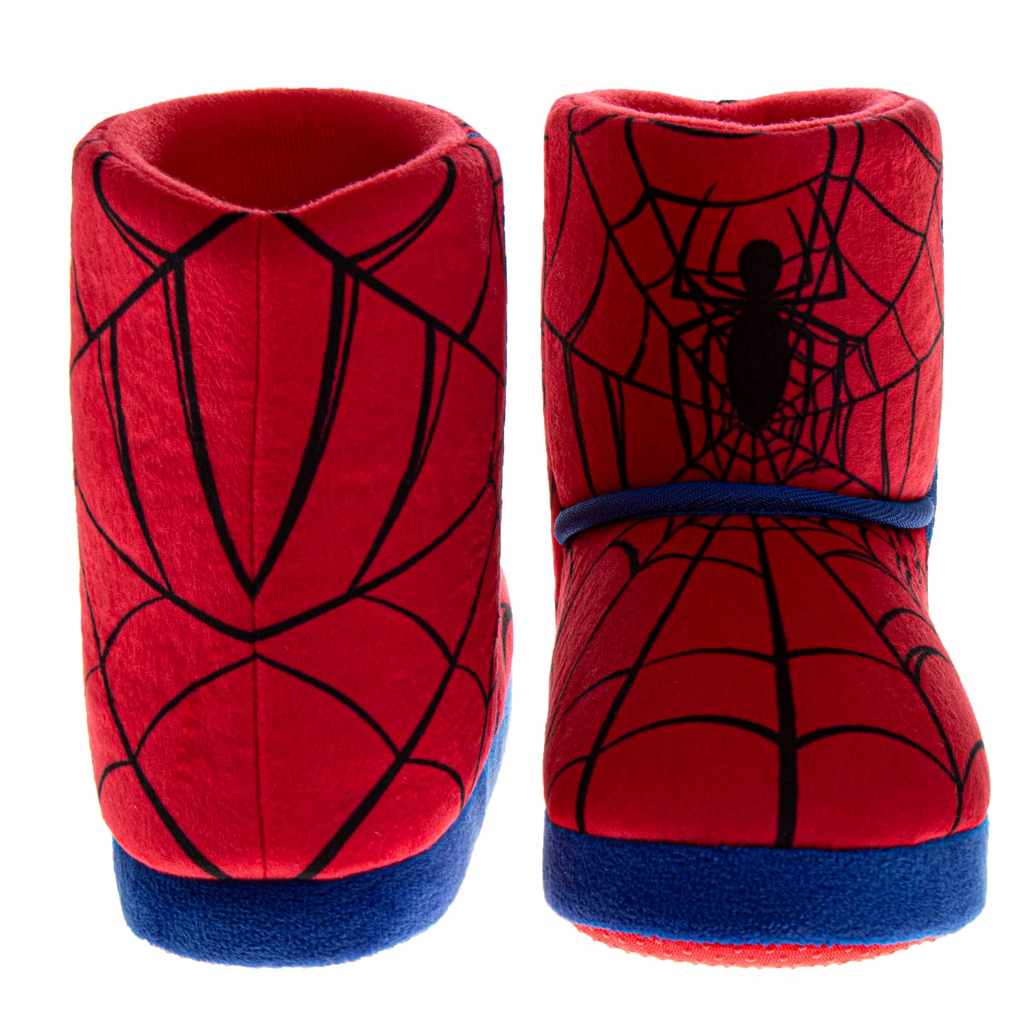 Marvel Spiderman Boys Slippers The Amazing Spidey House Shoes Indoor Cozy Plush Slippers Size Toddlers