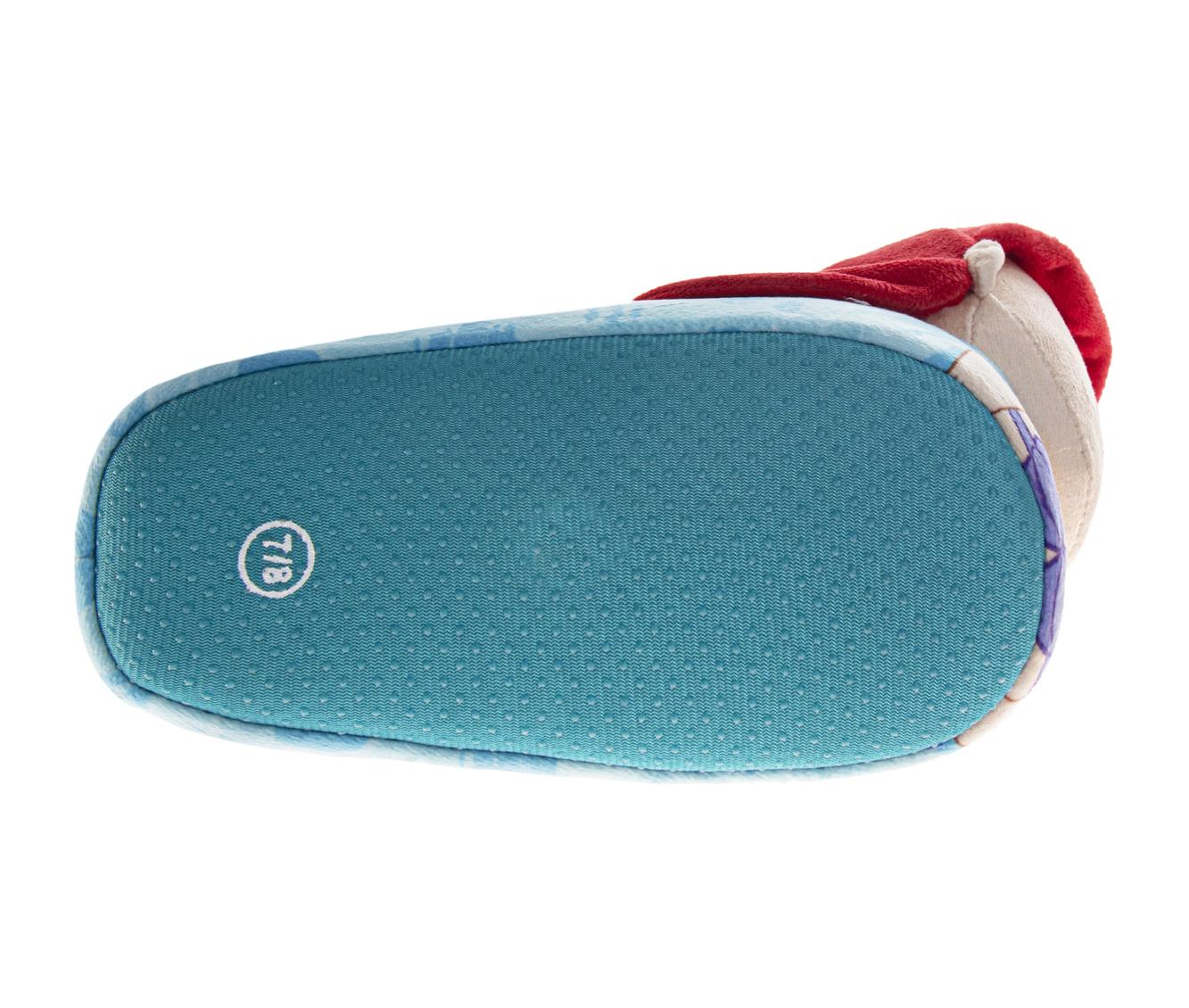 Disney Little Mermaid 3D Slippers Ariel & Flounder Warm Fluffy House Girls' Slippers (Toddler/Little Kids)