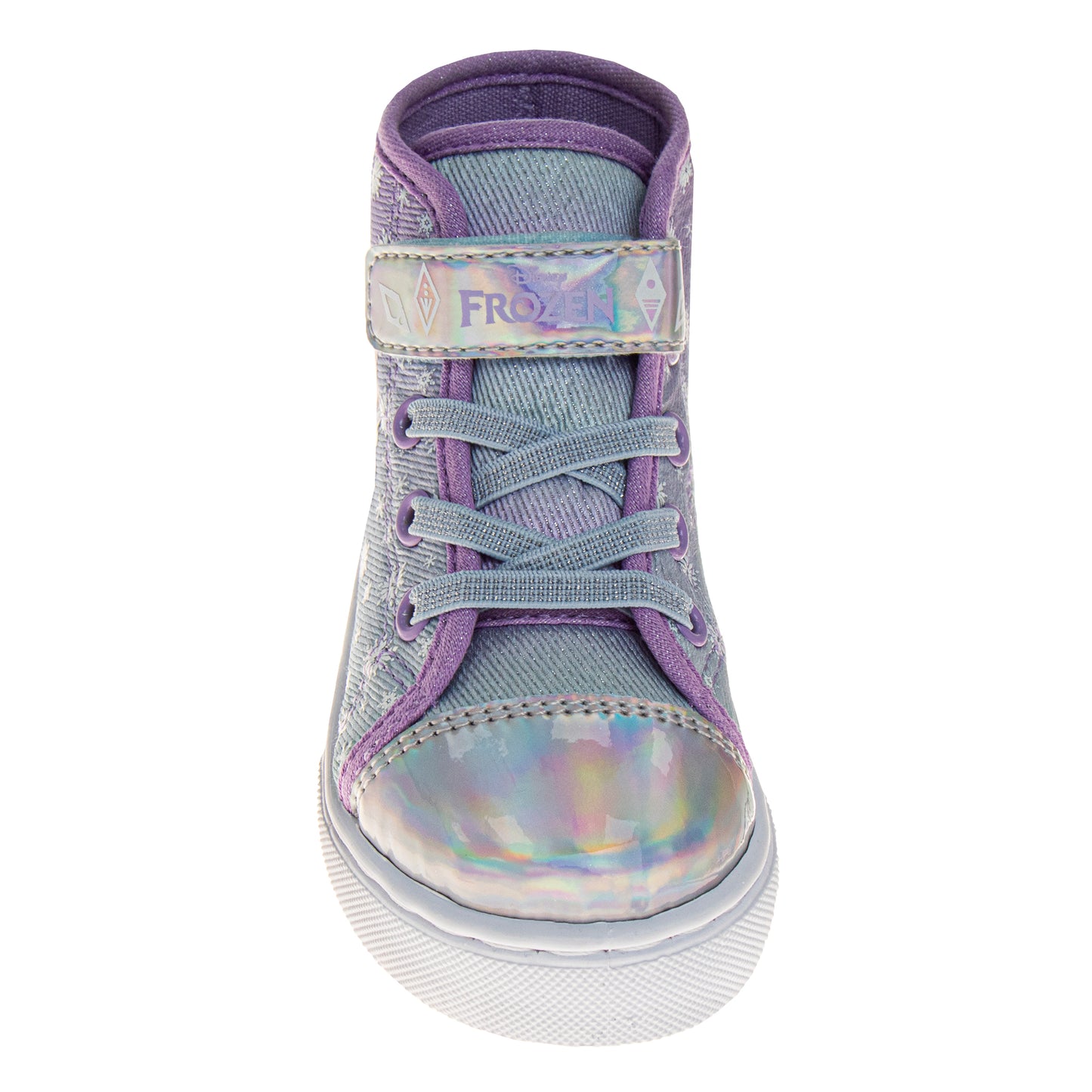 Frozen High-Top Hook and Loop Girls Canvas Sneakers (Toddler)