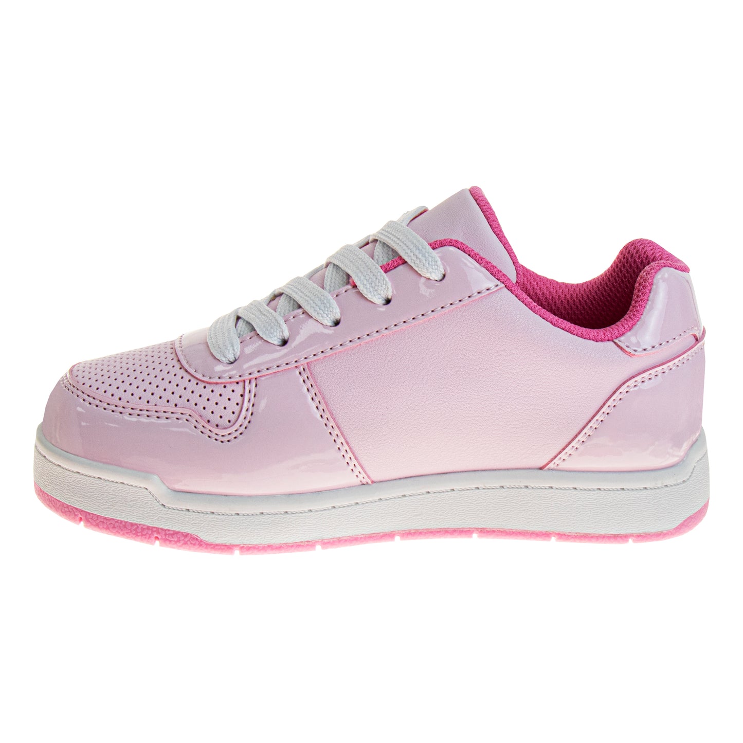 Hello Kitty Girls' Lace Up Vintage Fashion Sneakers