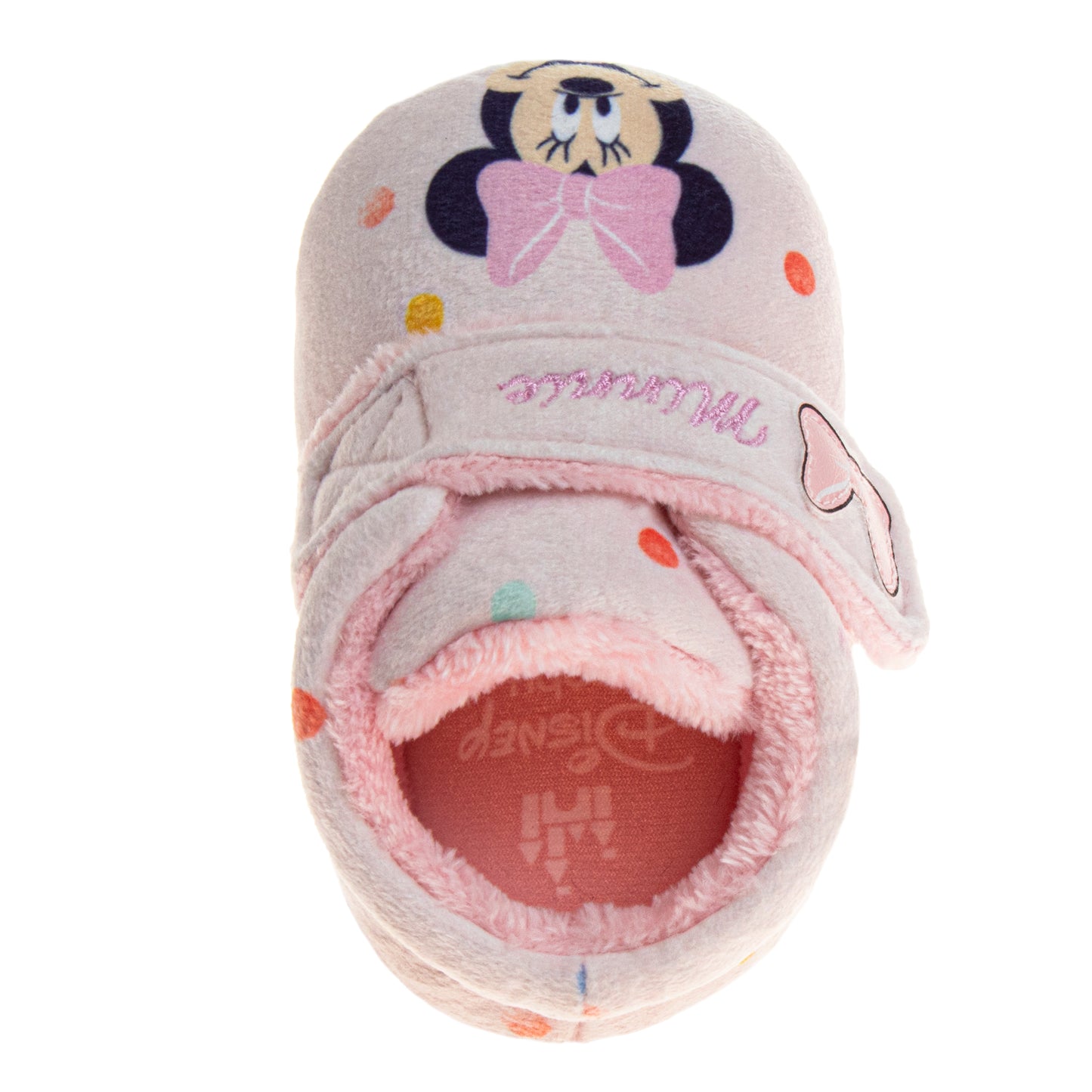 Disney Minnie Mouse Baby Girls' Bootie Shoe. (Infant SIzes)