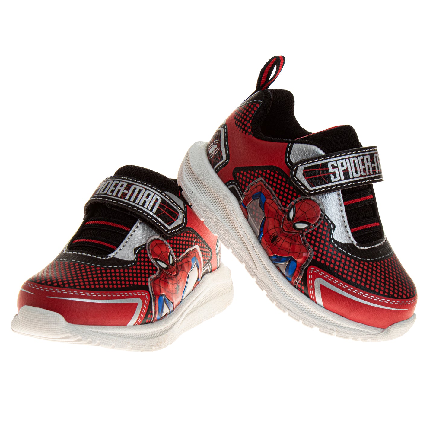 Marvel Comics Character Boys Sneakers Slipon Laceless - The Avengers Spiderman Captain America Hulk Thor Ironman Athletic Shoes (6-10/11-12 Toddler)