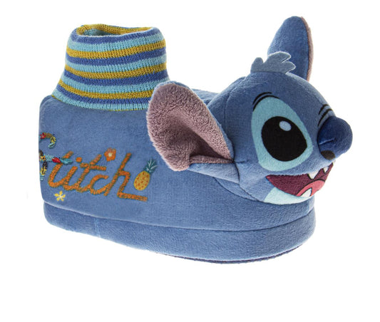 Disney Stitch Boys/Girls Dual Sizes Slippers (Toddlers)