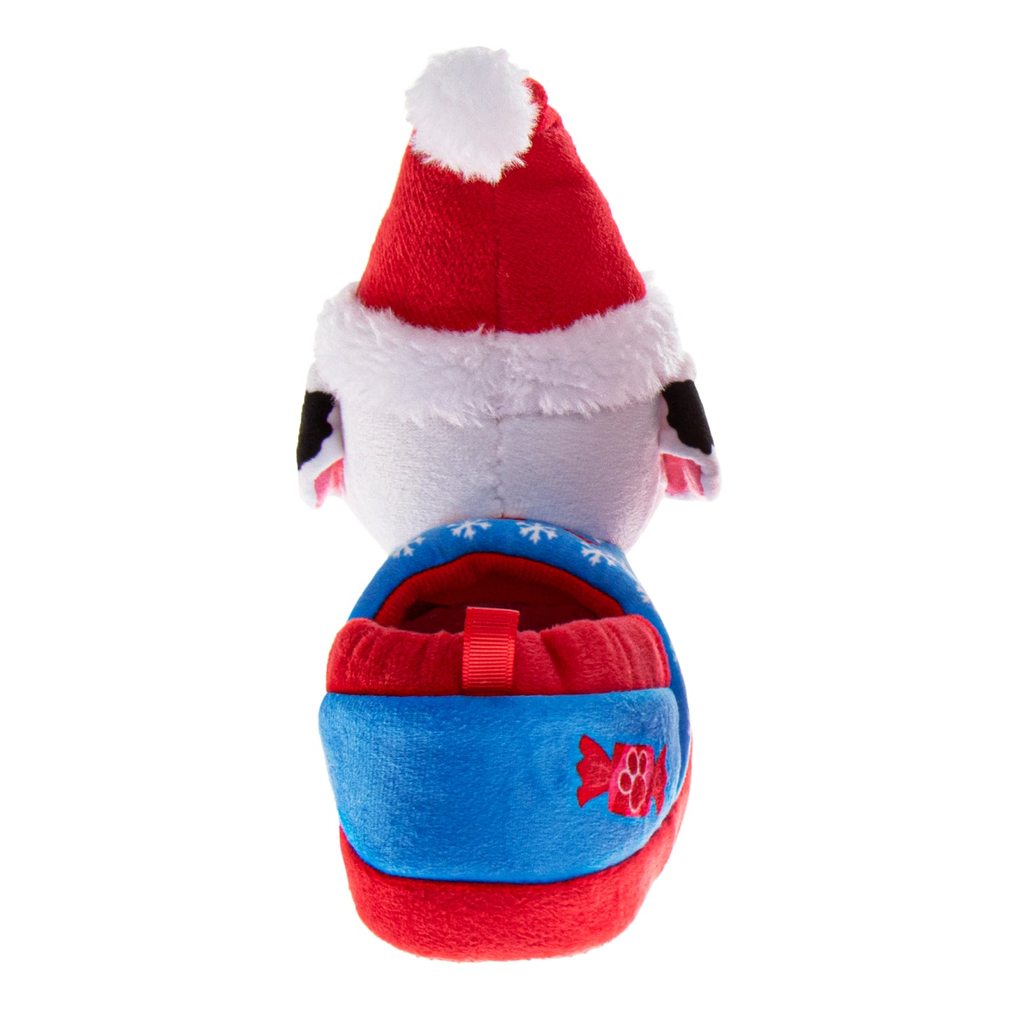 Paw Patrol Chase and Marshall Christmas Boys Slippers Cozy Plush Santa House Shoes Size Toddler