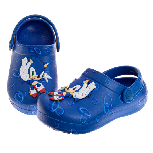 Sonic The Hedgehog Boys' Dual Sizes Clogs (Toddlers)