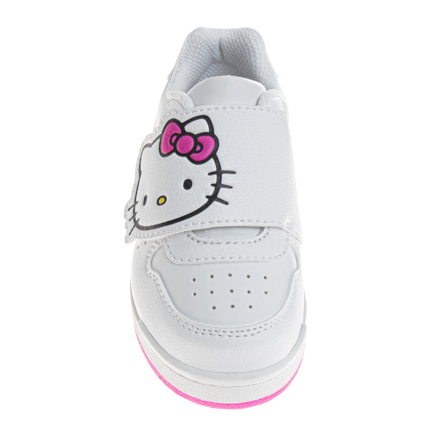 Hello Kitty Girls' Hook and Loop Casual Sneakers (Toddlers)